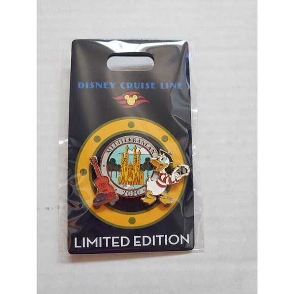 Disney Jewelry - NEW Disney Cruise Line Pin 2020 Mediterranean Donald Duck Spain Guitar LE 600